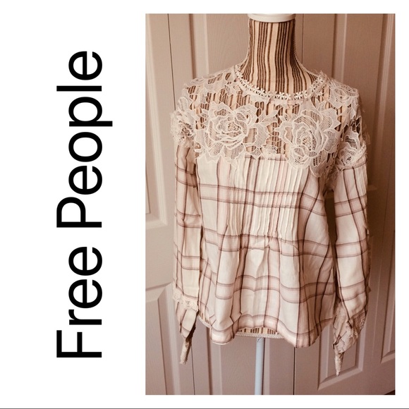Free People Tops - Free People darling Diana top in ivory